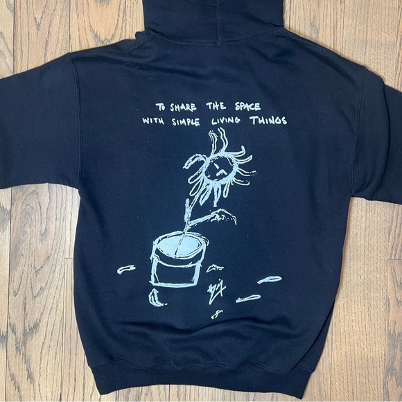 Hozier 2023 Tour Simple Living Things Black Hoodie Size Medium Unisex - Picture 7 of 10